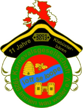 Pin 2012/2013 - Klabüsterbären